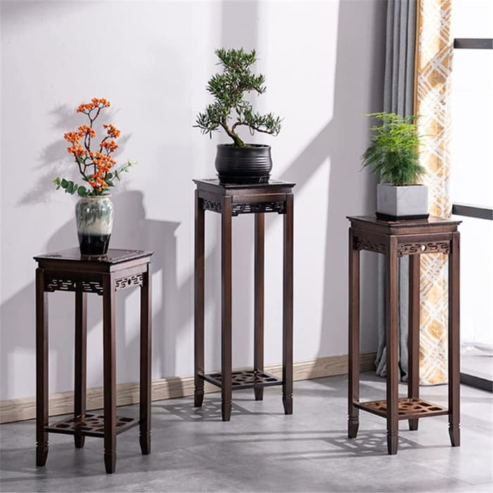 Kệ đơn trưng bày cây bonsai