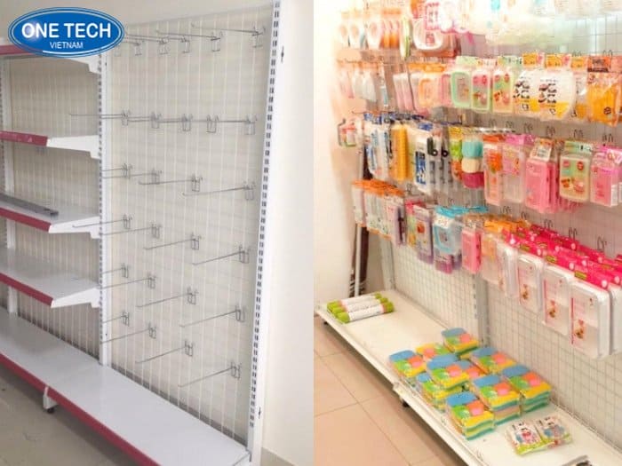 Kệ móc treo linh hoạt cho nhiều loại phụ kiện nhỏ