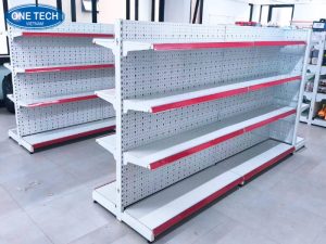 Kệ sắt phối lưng tôn, để hàng hóa chuyên nghiệp