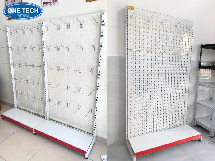 Kệ siêu thị móc treo hàng hóa nhỏ tiện lợi