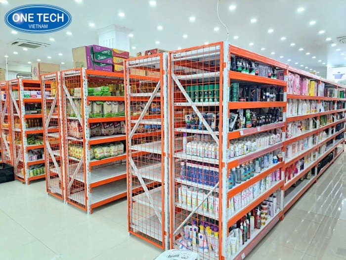 Hình ảnh dự án lắp đặt kệ cho G8 Home Market tại Thái Bình 01