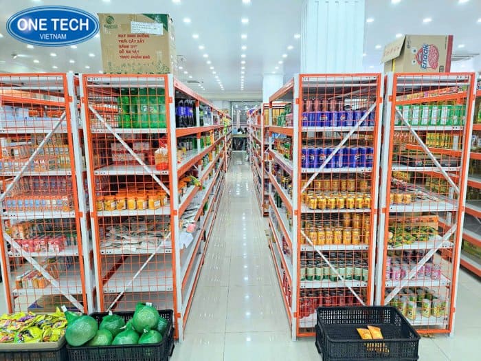 Hình ảnh dự án lắp đặt kệ cho G8 Home Market tại Thái Bình 02