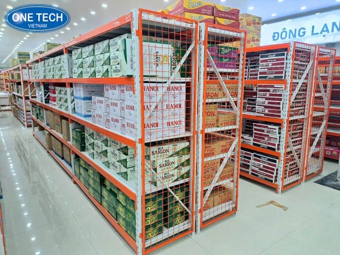Hình ảnh dự án lắp đặt kệ cho G8 Home Market tại Thái Bình 04