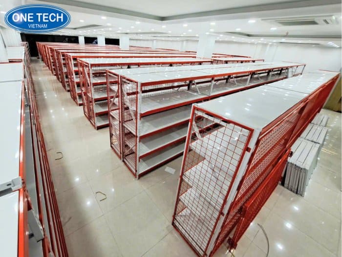 Hình ảnh dự án lắp đặt kệ cho G8 Home Market tại Thái Bình 07