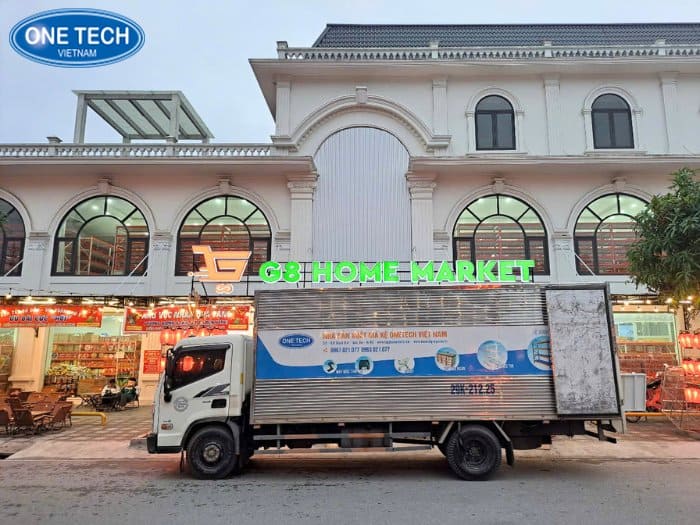 Hình ảnh dự án lắp đặt kệ cho G8 Home Market Thái Bình 17