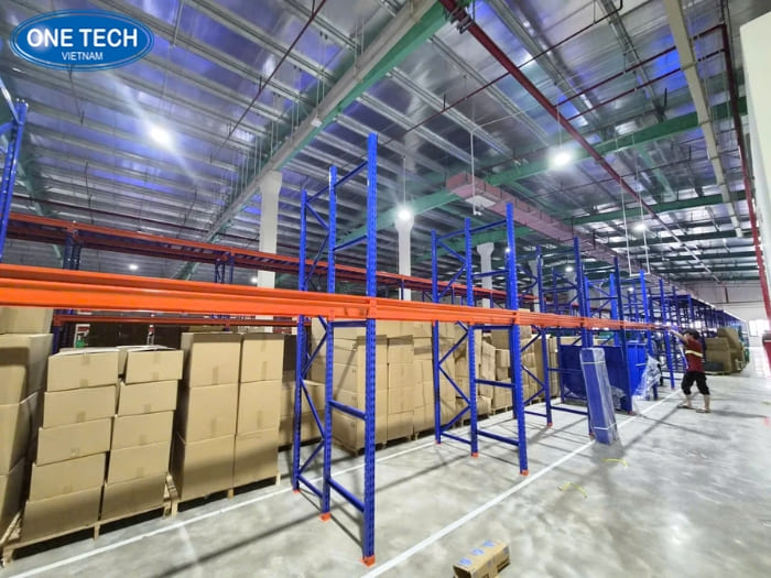 Hình ảnh dự án kệ kho cho công ty Han Yale 01