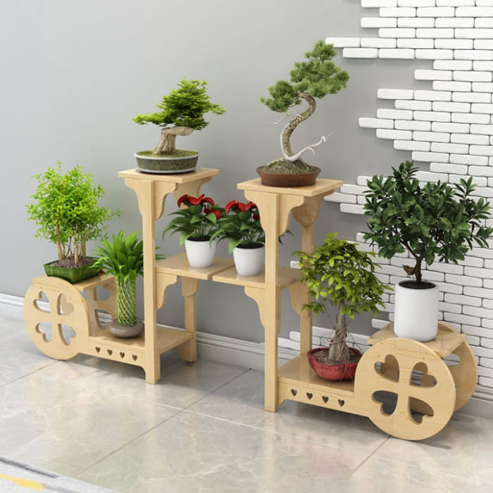 Kệ để cây bonsai 05