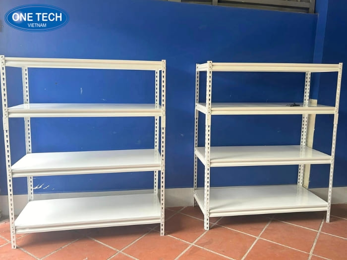 Kệ sắt V cài không dùng ốc vít