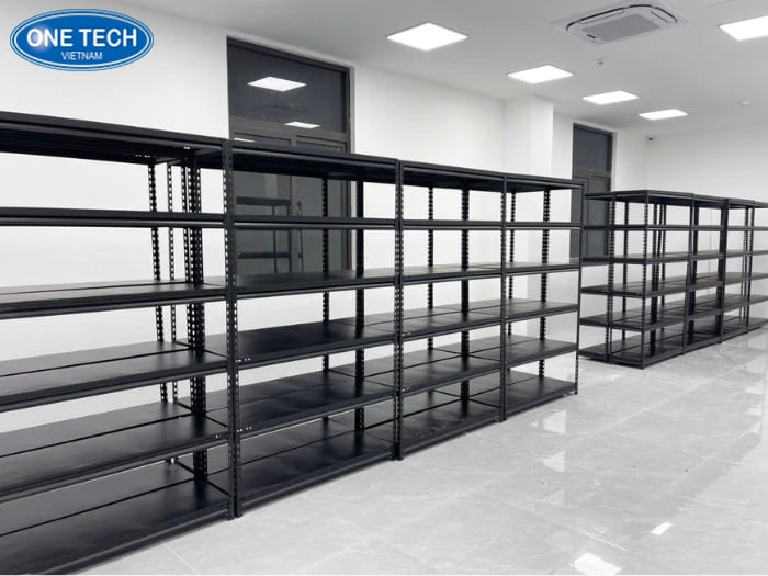 Kệ sắt V cài lắp ghép đa năng