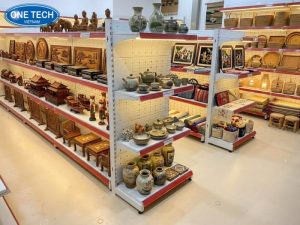 Kệ siêu thị để đồ thủ công chuyên nghiệp