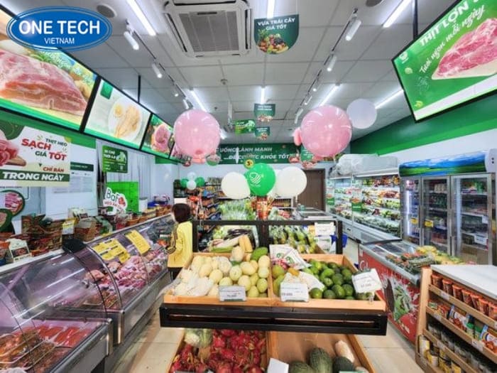 Thiết kế hài hòa với phong cách cửa hàng