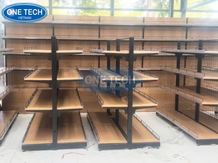 Dự án kệ khung sắt mâm gỗ cho trạm dừng nghỉ V52 Hải Dương 04