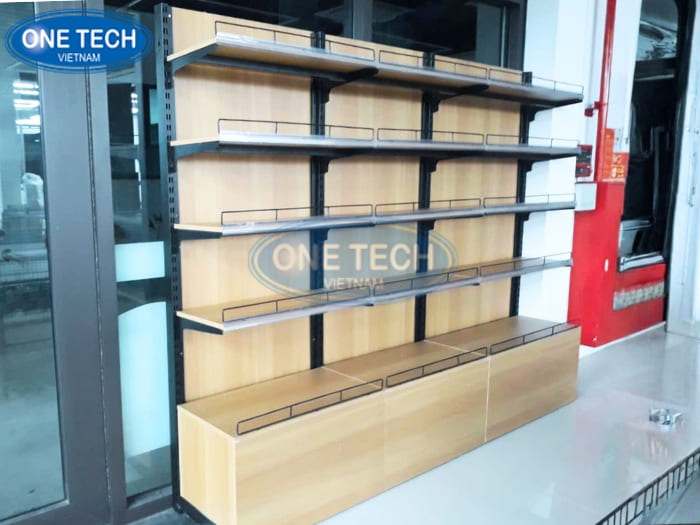 Dự án kệ khung sắt mâm gỗ cho trạm dừng nghỉ V52 Hải Dương 07