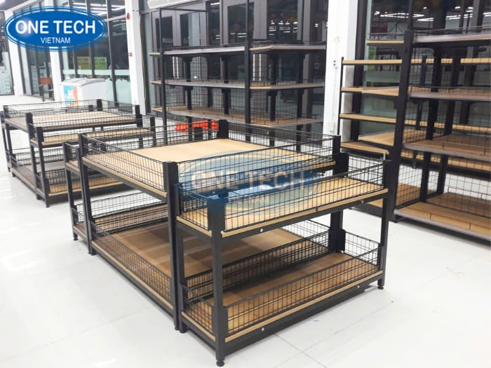 Dự án kệ khung sắt mâm gỗ cho trạm dừng nghỉ V52 Hải Dương 08