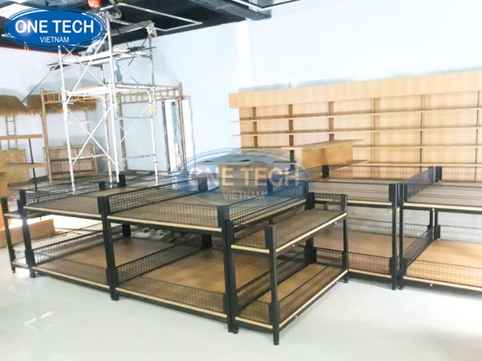 Dự án kệ khung sắt mâm gỗ cho trạm dừng nghỉ V52 Hải Dương 10