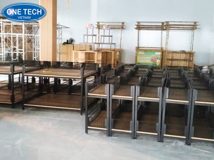 Dự án kệ khung sắt mâm gỗ cho trạm dừng nghỉ V52 Hải Dương 12