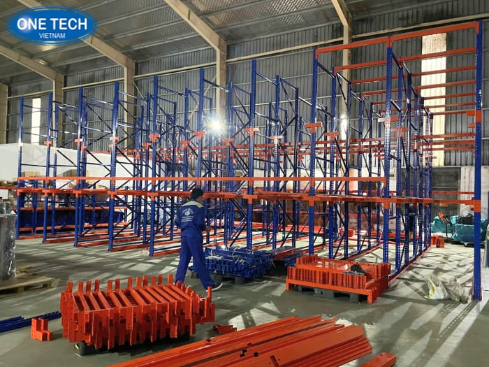 Hình ảnh dự án kệ Drive In tại Hưng Yên 04