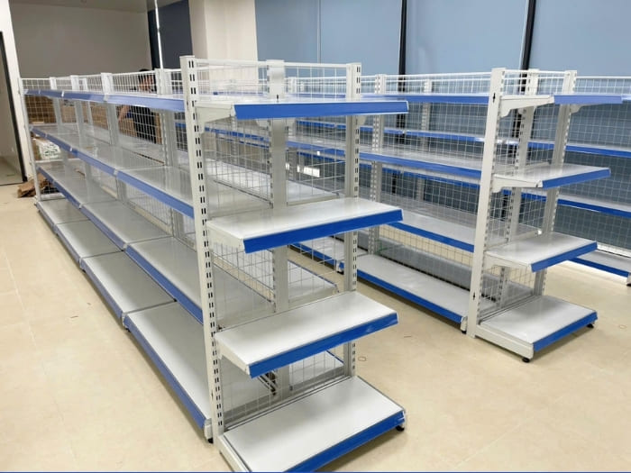 Kệ sắt Ngọc Tín - Cung cấp các dòng kệ trưng bày sắt giá tốt