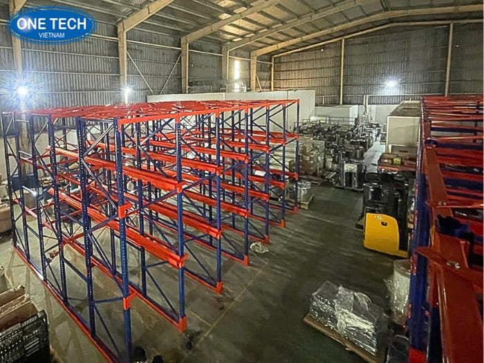 Thông tin dự án kệ Drive In cho kho diện tích hạn chế