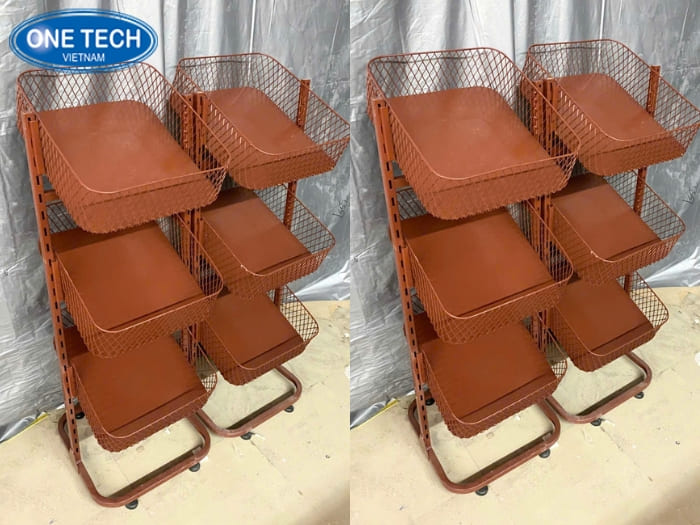 Kệ trưng bày 3 tầng nhỏ gọn