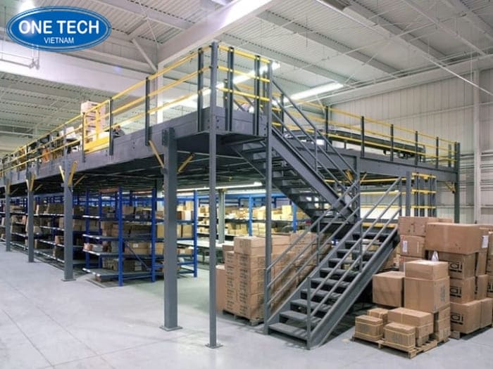 Kệ Sàn Mezzanine tạo các sàn lửng