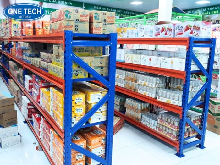Kệ trung tải lưu trữ cho kho nhỏ