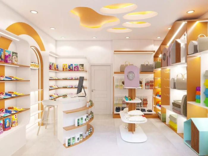 Mẫu thiết kế shop thú cưng 03