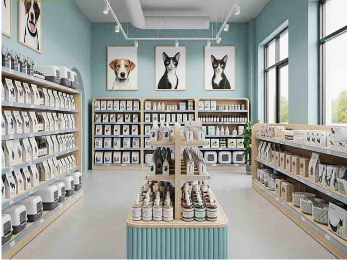 Mẫu thiết kế shop thú cưng 07