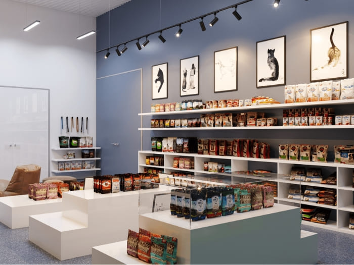 Mẫu thiết kế shop thú cưng 08