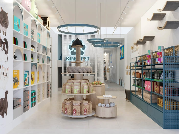 Mẫu thiết kế shop thú cưng 09