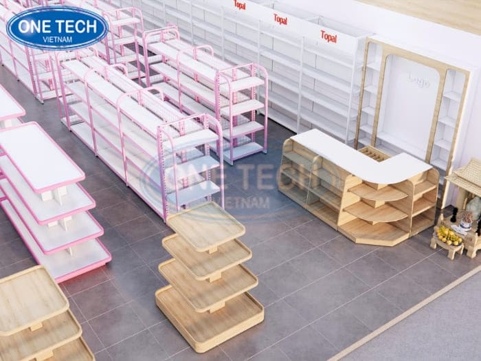 Mẫu thiết kế tạo điểm nhấn bằng ụ khuyến mại 01