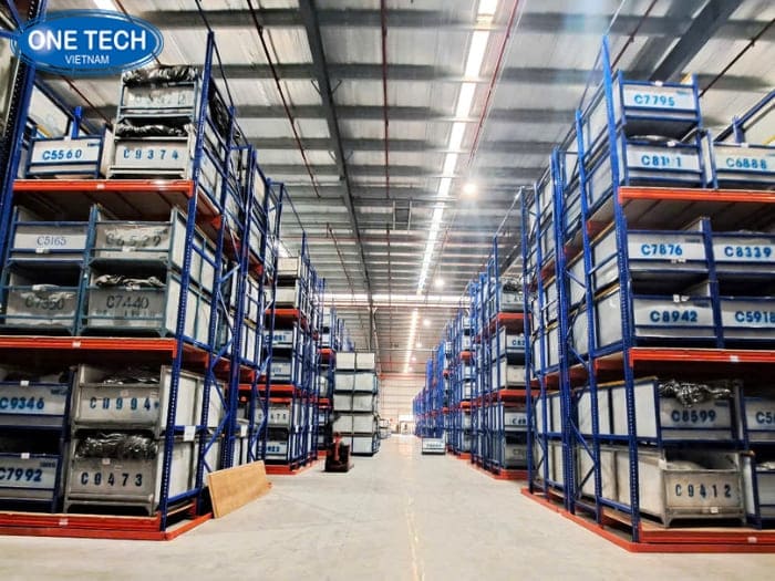 Báo giá thi công kệ để pallet tại TPHCM