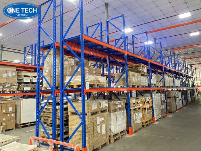 Kệ pallet Bắc Ninh giá tốt, độ bền cao 