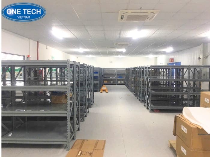 Dự án 130 bộ kệ trung tải cho công ty KTG Industrial