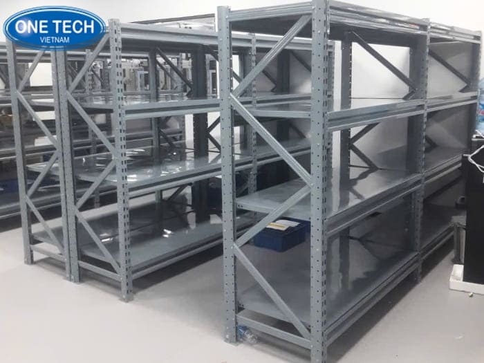 Hình ảnh chi tiết dự án kệ trung tải tại KTG Industrial 03