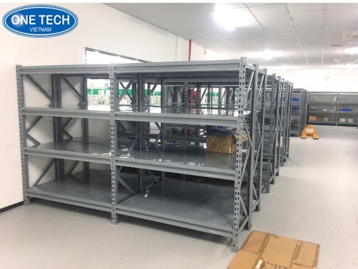 Hình ảnh chi tiết dự án kệ trung tải tại KTG Industrial 05