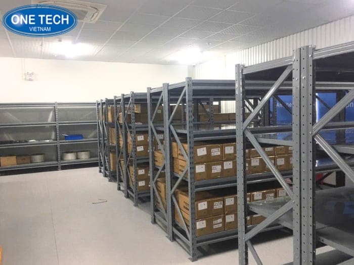 Hình ảnh chi tiết dự án kệ trung tải tại KTG Industrial 06