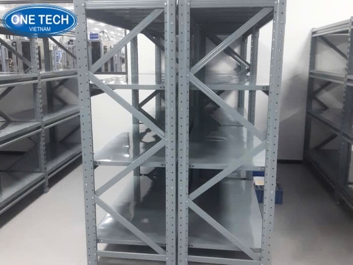 Hình ảnh chi tiết dự án kệ trung tải tại KTG Industrial 09