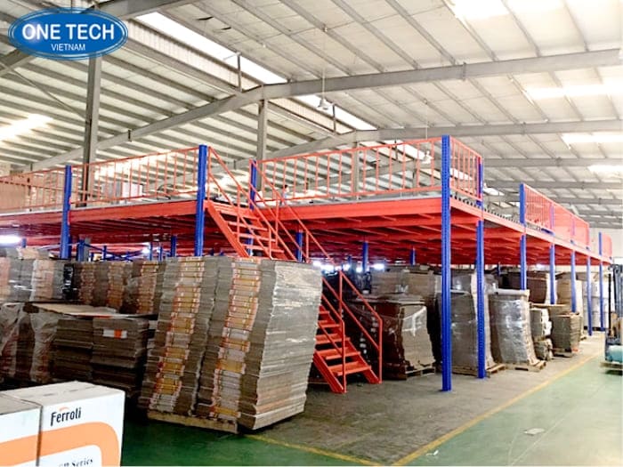 Kệ sàn Mezzanine - Tạo thêm nhiều mặt sàn lửng trong kho
