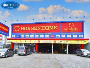 Thông tin cơ bản về dự án kệ kho cho Hoa Sen Home