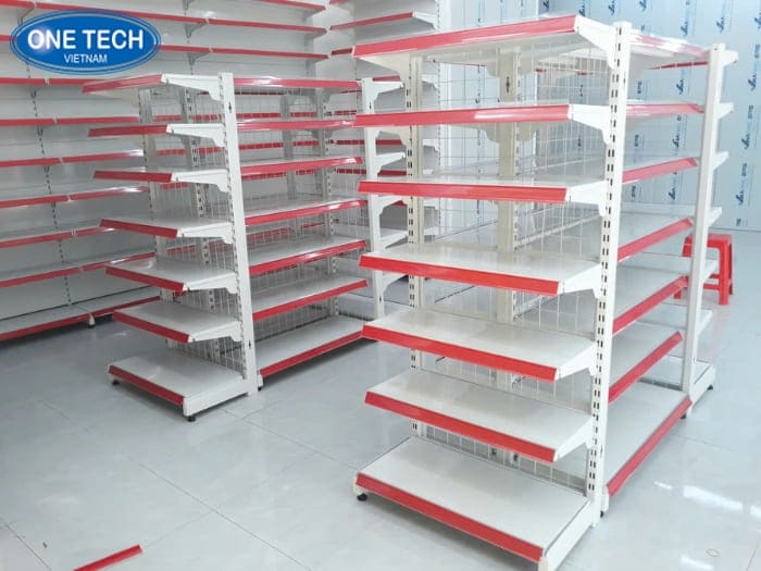 Mẫu kệ sắt siêu thị 7 tầng chịu tải cao