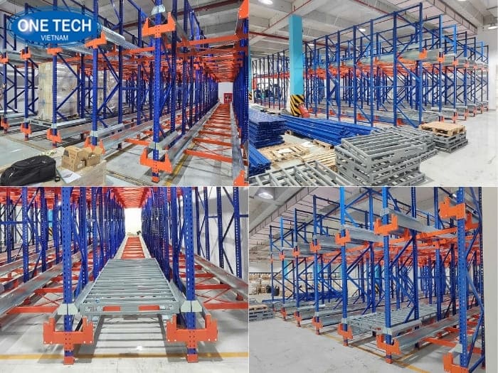 Kệ con lăn cho kho hàng ở Gia Lai