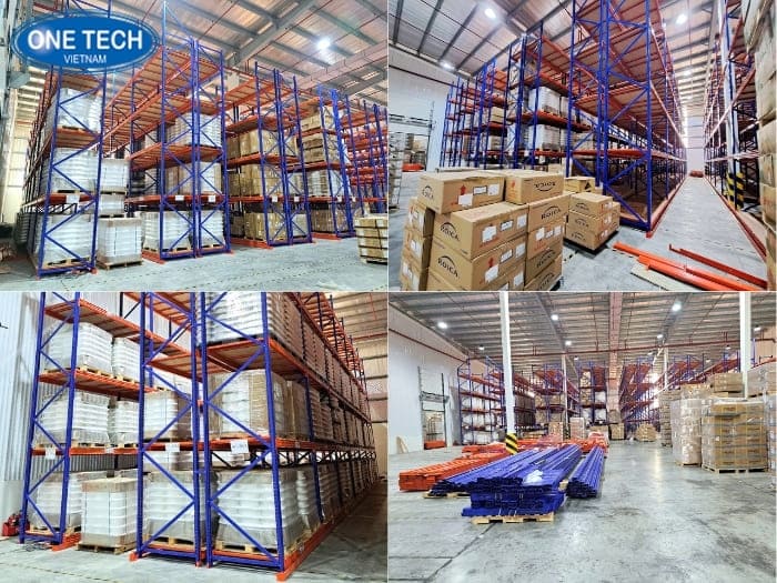 Kệ kho Tây Ninh lưu trữ mật độ cao 