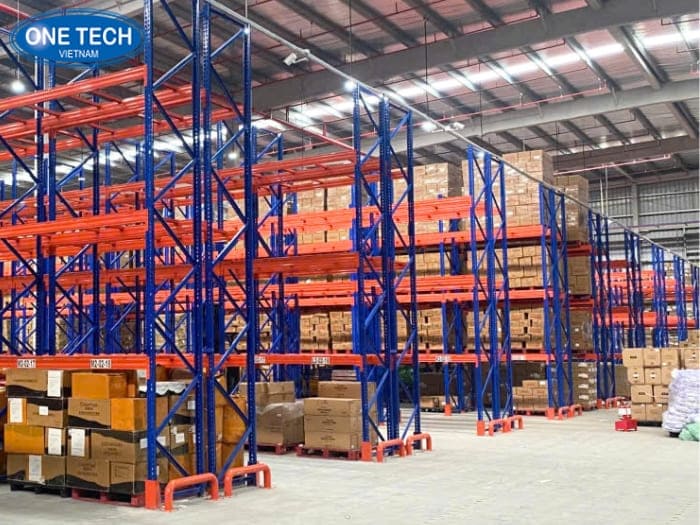 Kệ sắt pallet TPHCM Double Deep