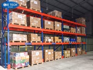 Kệ Selective để pallet đơn giản
