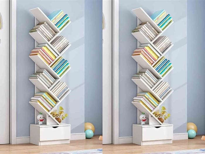 Kệ trưng bày sách thiết kế tiện lợi