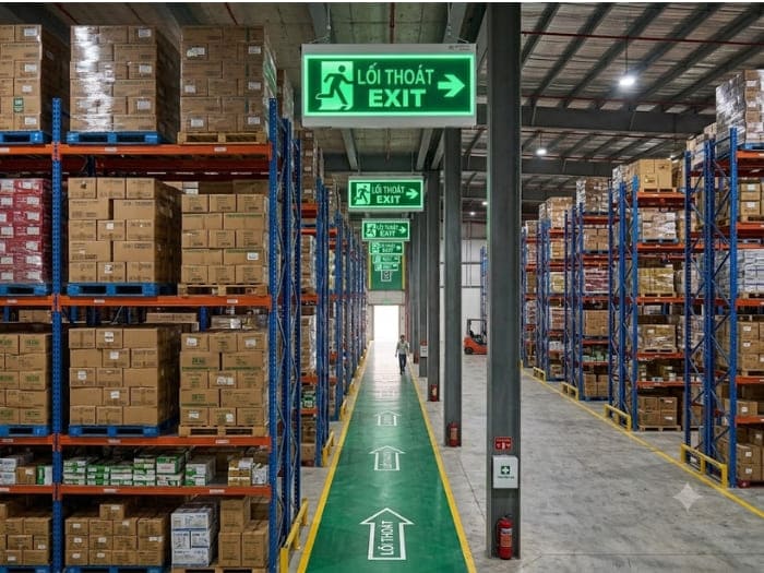 Tiêu chuẩn bố trí và lưu trữ hàng hóa