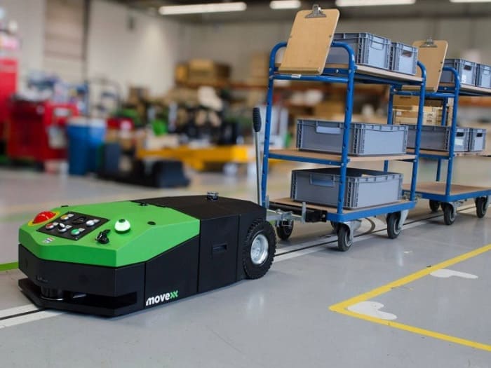 Cấu tạo của robot AGV