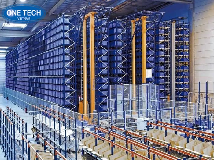 Kệ tự động ASRS - Lưu trữ bằng công nghệ tự động hóa toàn phần