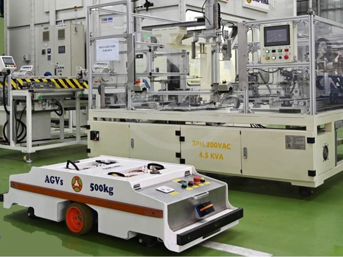 Robot AGV được hoạt động như nào